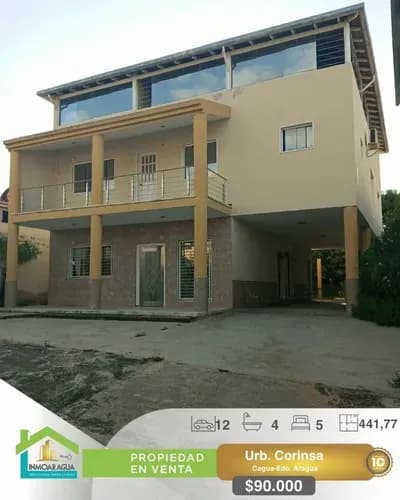 Venta De Hermosa Quinta Ubicado En Urb. Corinsa-cagua/ Yp1390