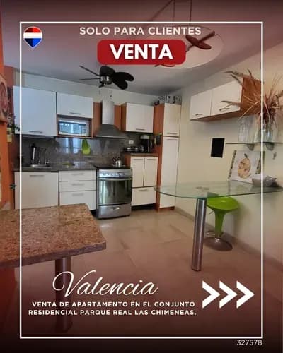 Venta De Apartamento En El Conjunto Residencial Parque Real Las Chimeneas. 327578