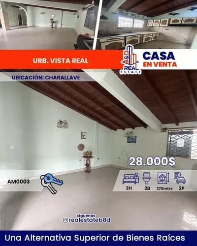 Casa En Venta Urb. Vista Real/ Charallave.
