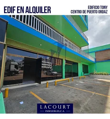 En Alquiler. Edificio Comercial Tony - Gran Oportunidad De Negocio Ubicado En El Centro De Puerto Ordaz #al