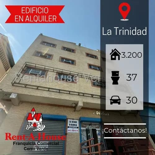En Alquiler Increíble Edificio De Oportunidad Ubicado En La Trinidad Mls #26-8261 Cv