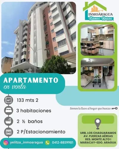 Apartamento Amplio En Venta/ Av. Fuerzas Aéreas, Maracay/yp1390