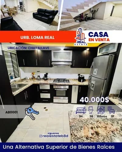 Townhouse En Venta Urb. Loma Real- Charallave