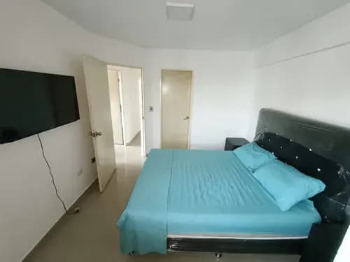 Excelente Apartamento Totalmente Amoblado En Piso Bajo Con Pozo Propio, Internet De Fibra Óptica Y Doble Anillo De Seguridad Urbanización Lomas De Los Mangos Pdr-drt
