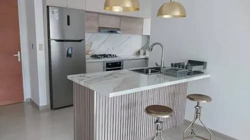 Mml Cod: 323669 Apartamento Planta 100% En Alquiler , Res Agua Viva, Urb.la Trigaleña, Canon Mensual: 650$ Clientes Directos !!!