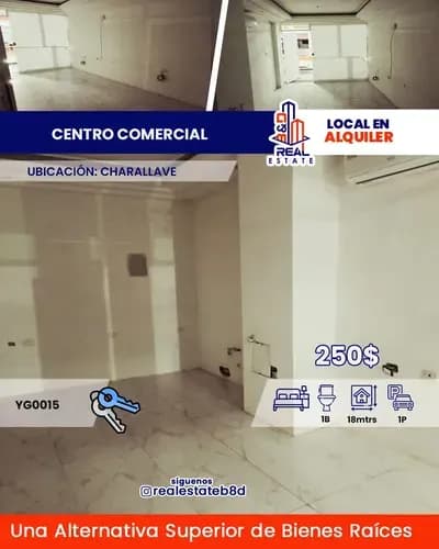 Local En Venta O Alquiler Centro Comercial / Charallave.