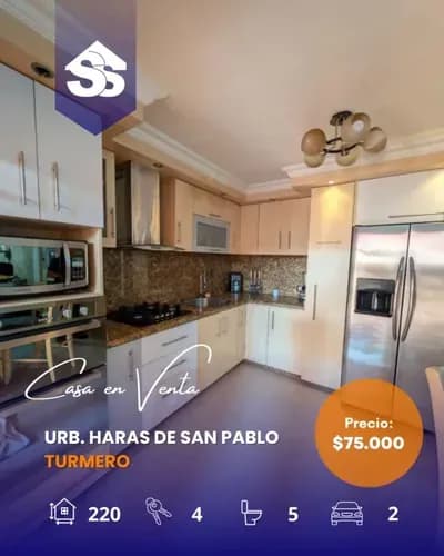 Código: J. F-013. Inmobiliass Ofrece ¡la Oportunidad Que Esperabas! Venta De Townhouse Impecable! En La Urb. Haras San Pablo...