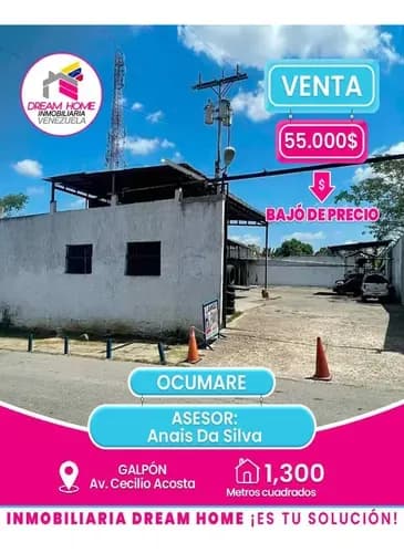 Galpón En Venta Av. Cecilio Acosta - Ocumare