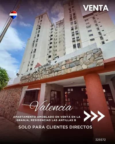 Apartamento Amoblado En Venta En La Granja, Residencias Las Antillas B 329372 Solo Clientes Directos