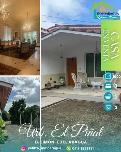 Amplio Terreno Con Casa Para Remodelar/ El Piñal-el Limon/ Yp1390