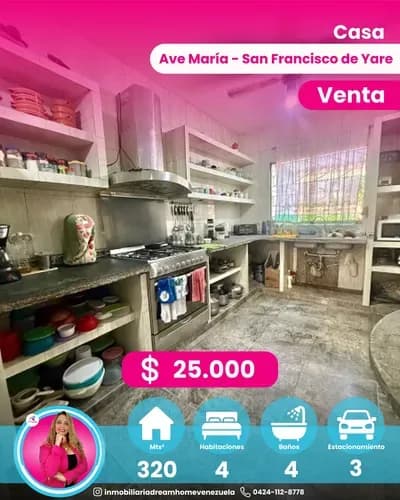 Apartamento En Venta Urb. Ave. María - San Francisco De Yare