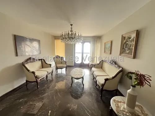 Apartamento En Alquiler En Los Palos Grandes Amoblado / Rf