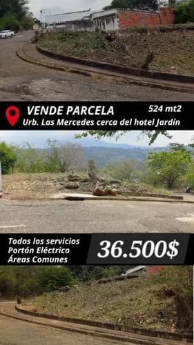 Terreno En Venta En La Urbanización Las Mercedes San Cristóbal /im