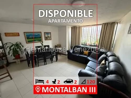 Montalban Iii, 4 Habitaciones, 2 Baños, 2 Estacionamientos, Piso 14, 120 Mts2 Construcción