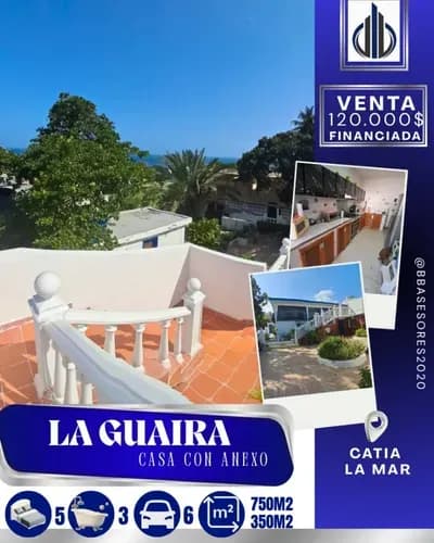 Casa Catia La Mar Ideal Para Posada