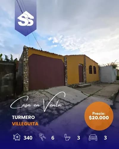 Código: J. F-013 Inmobilia Ss Ofrece En Venta Una Casa, Excelente Oportunidad De Compra, Un Inmueble Ubicado En El Sector Villeguita, Turmero,.