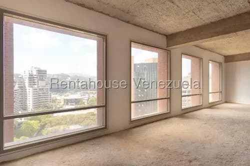 Oficina En Alquiler Chacao Obra Gris, Av. Francisco De Miranda Frente La Estacion Del Metro