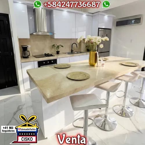 Las Acacias Apartamento San Cristóbal Tachira 2 Habitaciones. 2 Baños Y Medio. Amplia Sala, Cocina, Comedor. Área De Servicios. Balcón O Terraza Con Excelente Vista. Incluye: Aires Acondicionados