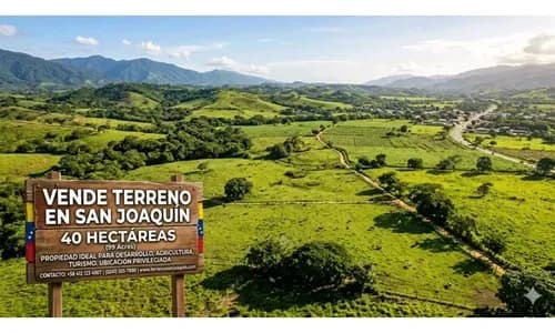 Se Vende Terreno De 40 Hectáreas En San Joaquín - Valencia