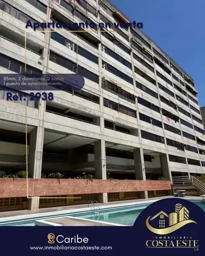 Apartamento En Venta En Caribe Ref 2938