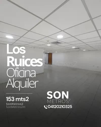 Oficina Alquiler Los Ruices 153 Mts2. Sonmetros2