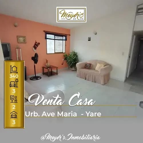 Venta De Casa En La Urbanización El Ave María - Yare
