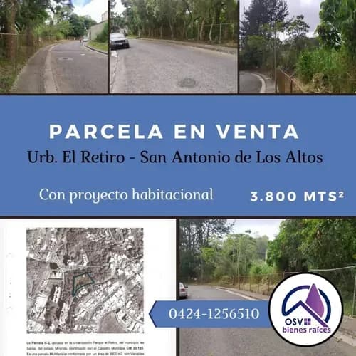 Parcela (terreno) En Venta Con Proyecto Habitacional