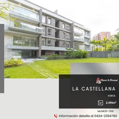 Edificio En Venta La Castellana. 7 Apartamentos #25-7316