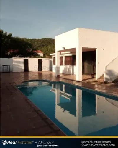 Sm Ext: Casa De Playa Venta Bosquemar 558m2 Piscina / Planta Eléctrica / Amoblado 100%