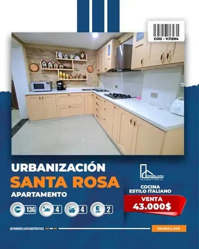 Apartamento En La Urbanizacion Santa Rosa. Charallave