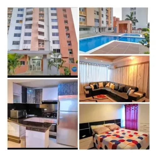 Apartamento En Alquiler En Mañango Piso 11 3 Habitaciones 2 Baños. Sala. Comedor. Cocina. Lavandería . 1 Puesto De Estacionamiento . Ascensor Activo. Totalmente Amoblado . 3 Meses