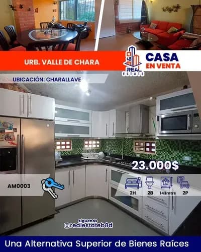 Townhouse En Venta Urbanización Valle Chara - Charallave
