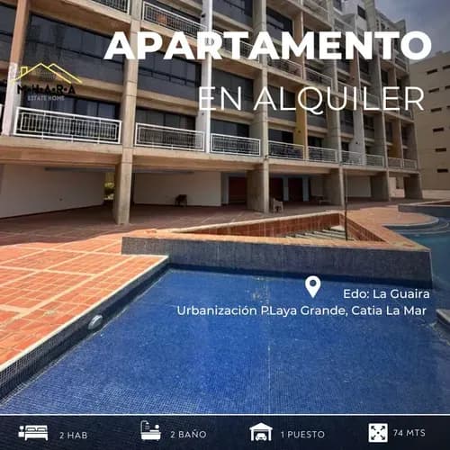 Apartamento En Alquiler En La Guaira Playa Grande A 5 Minutos Del Aeropuerto