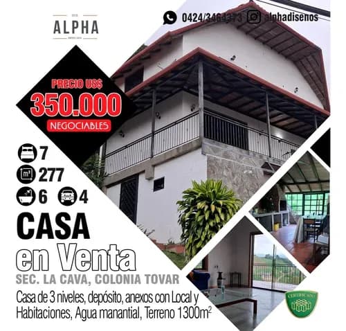 Casa Turistica Lista Para Habitar En La Cava