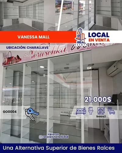 Local En Venta C.c Vanessa Mall Nivel Feria - Charallave