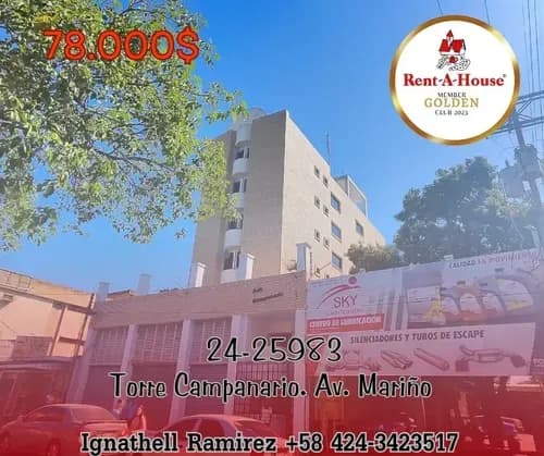 Apartamento En Venta Torre Campanario 25-14244