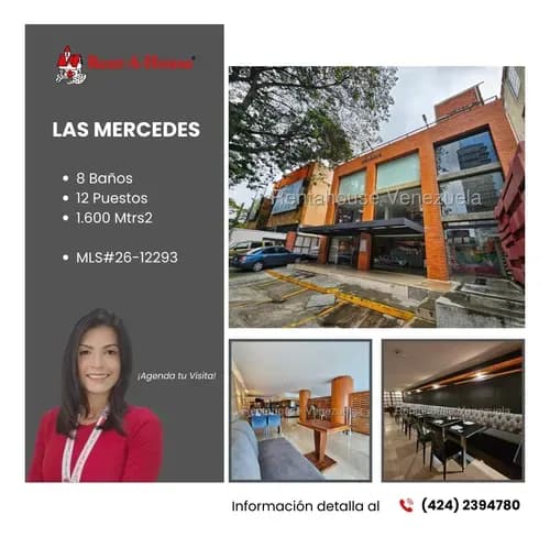 Edificio Comercial En Venta Las Mercedes. #26-12785