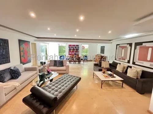 Tg Apartamento En Venta En El Solar Del Hatillo, Terraza Con Jardín Vertical, Agua Constante 26-4522