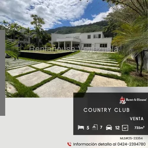 Casa En Venta En Country Club. #25-23354