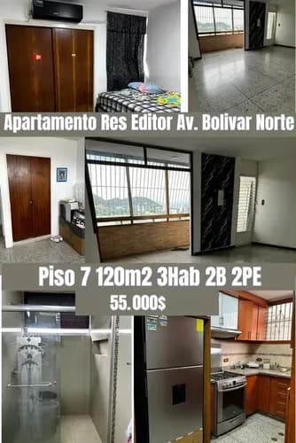 Ad, Apartamento En Venta Residencias Editor Av Bolivar Norte Valencia Carabobo