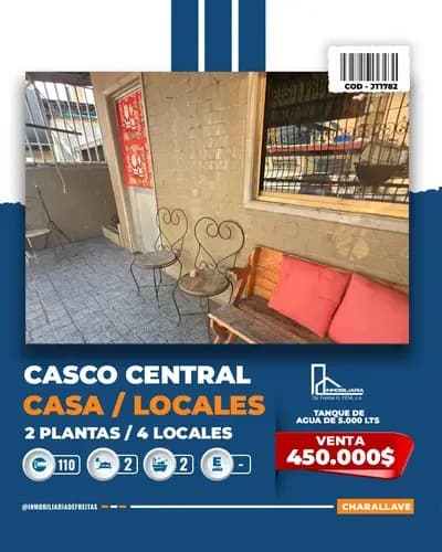 Casa En Venta En Casco Central De Charallave