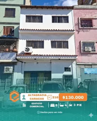 Edificio En Venta En Parroquia Altagracia Con Local