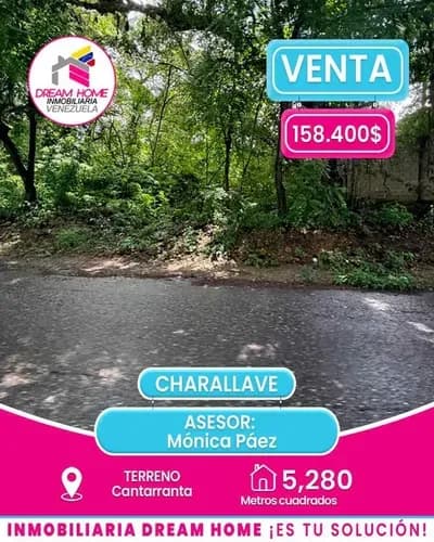 Terreno En Venta Cantarranta Charallave