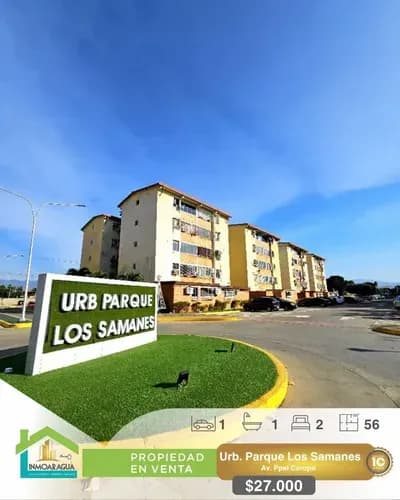 Bello Apartamento En Venta/ Parque Los Samanes, Coropo-aragua/ Yp1390