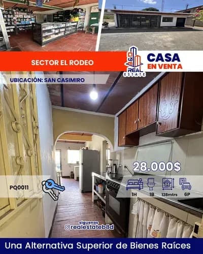 Casa En Venta Sector El Rodeo / San Casimiro.