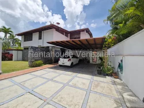 Impecable Casa En Prados Del Este 5hab, 5baños ,calle Privada (abstenerse Asesores Inmobiliarios )26-13645