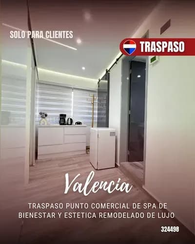 Traspaso Punto Comercial De Spa De Bienestar Y Estetica Remodelado De Lujo 324498