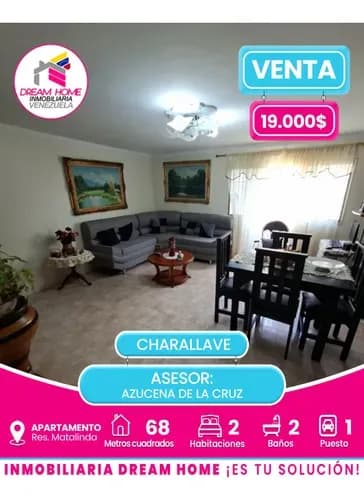 Apartamento En Venta Urb. Vistas De Matalinda - Charallave