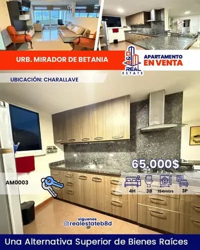Apartamento /penthouse En Venta Conj. Resd Mirador De Betania-charallave.