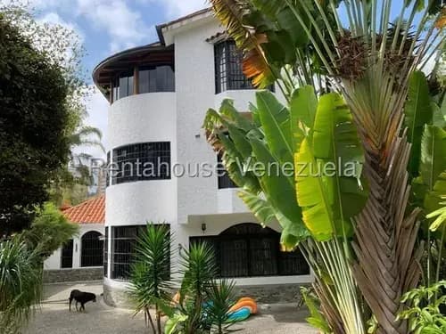 Agp Imponente Casa-quinta En Venta En Los Naranjos Del Cafetal, En Calle Privada 26-18698